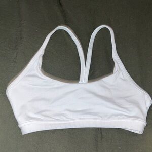 Fleo Classic White Sports Bra